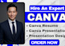 canva presentation design, powerpoint pitch deck canva resume canva presentation